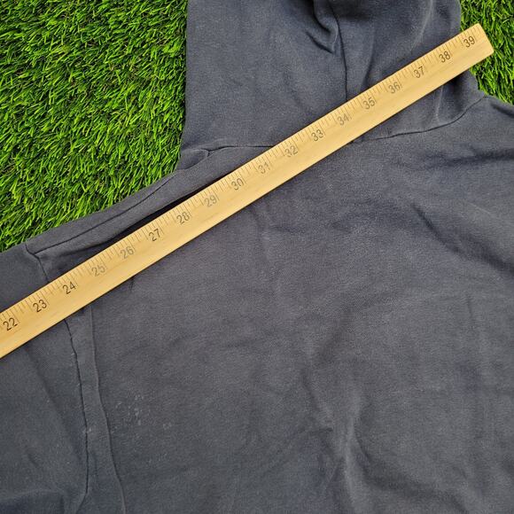 Sanborn Football Hoodie Large 26x25 Oversized Boxy Sun-Faded - Picture 5 of 15